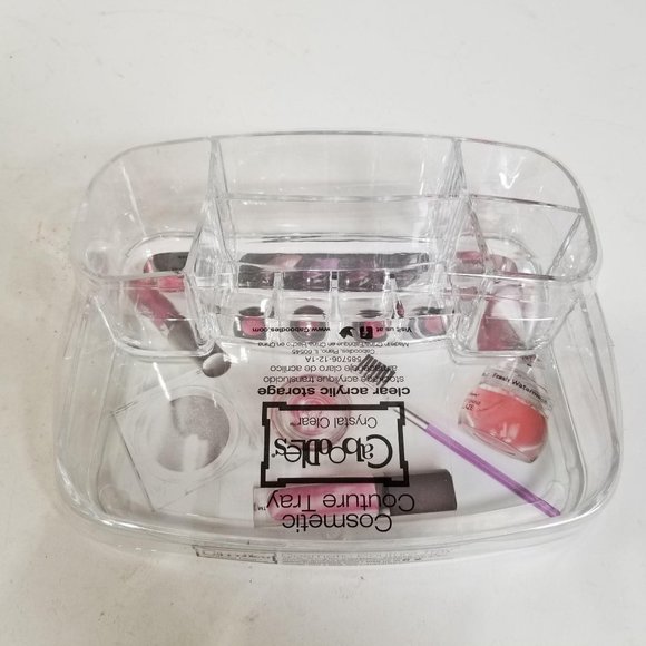 Caboodles Clear Acrylic Cosmetic Couture Nail Tray - Picture 2 of 11